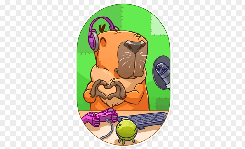 Capybara Telegram Sticker 0 Animal PNG