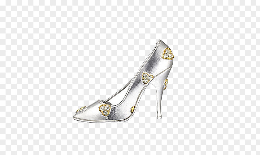 Exquisite Glass Slipper Shoe Sandal Quartz PNG