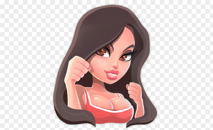 Hair Black Brown Cartoon PNG