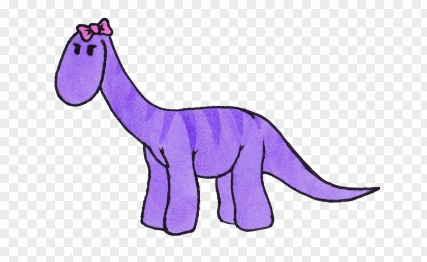 Horse Clip Art Character Purple Dinosaur PNG