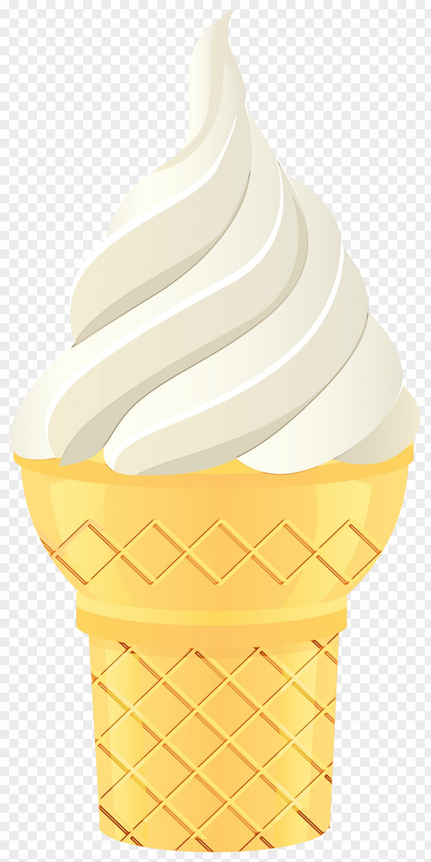 Pistachio Ice Cream Frozen Yogurt Cones PNG