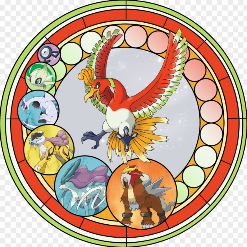 Pokemon Pokémon Trading Card Game Art Entei Ho-Oh PNG