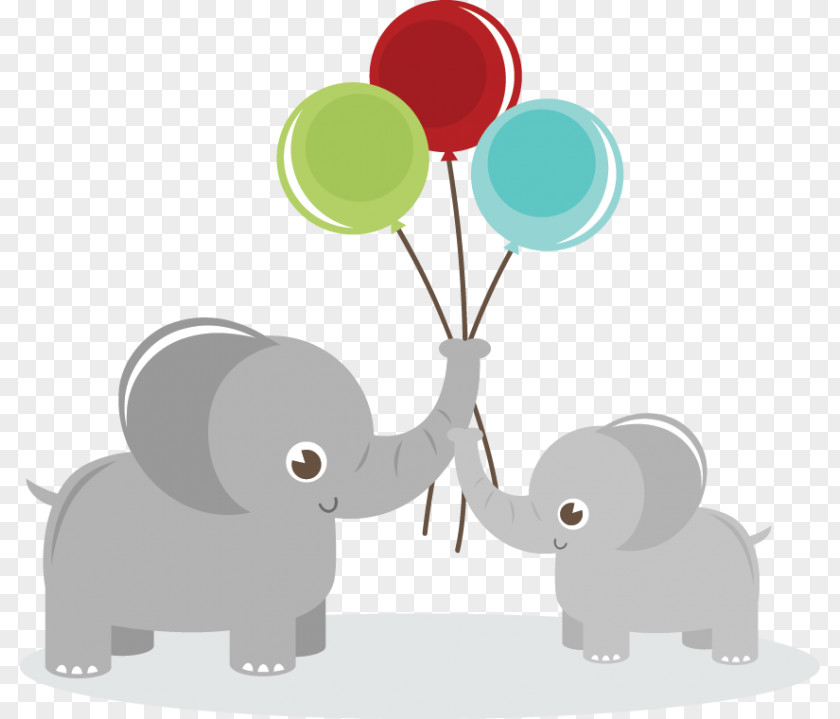 Cute Balloon Cliparts Elephant Clip Art PNG