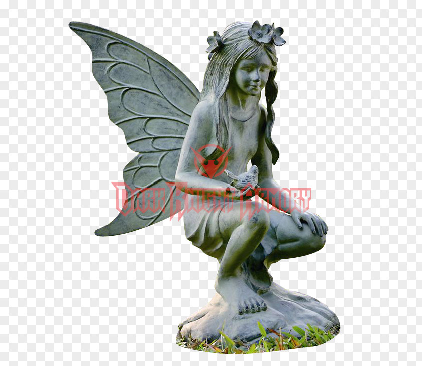 Fairy Garden Ornament Statue Cottage Sculpture PNG