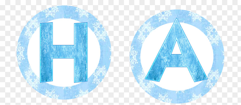 Frozen Letter Alphabet Banner Pennon Font PNG