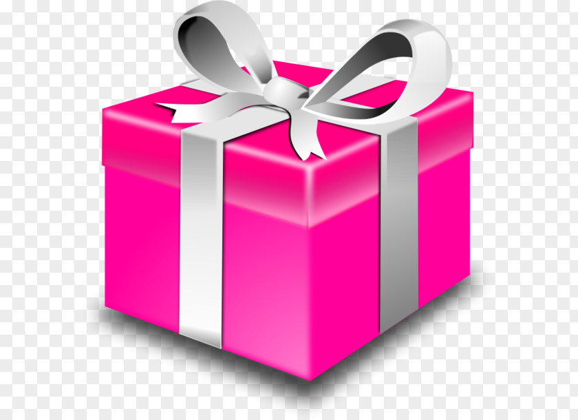 Pink Box Cliparts Gift Free Content Clip Art PNG