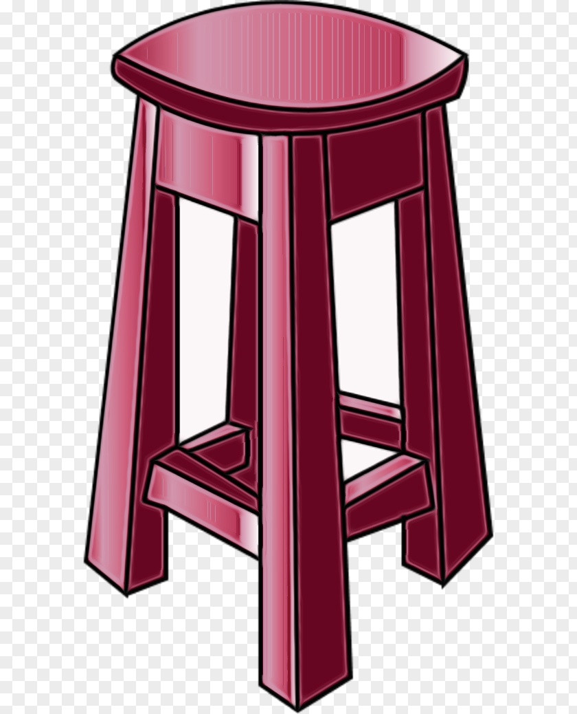 Step Stool Bar Table Angle Purple Design Feces PNG