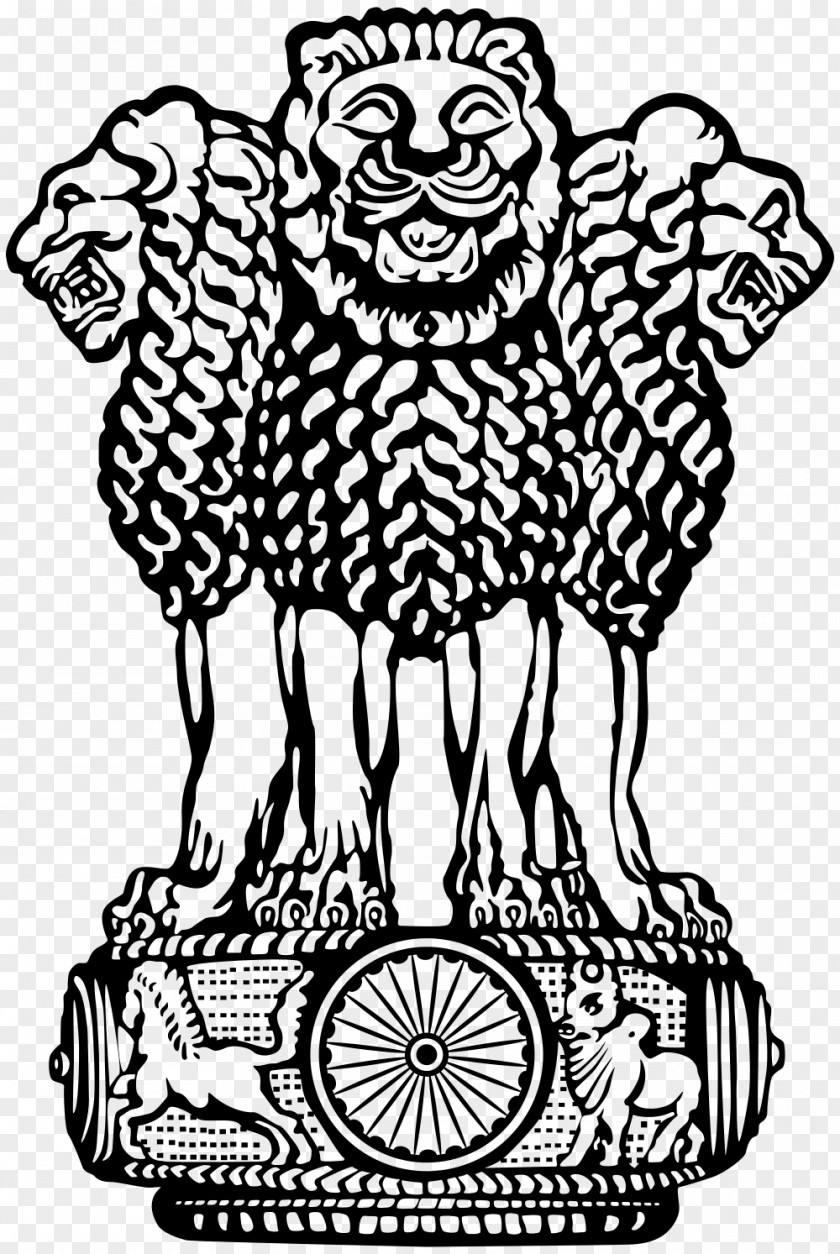 Symbol Lion Capital Of Ashoka Sarnath Pillars State Emblem India National Symbols PNG