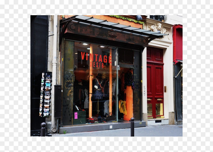 Vintage Deśir Rue Yvonne-Le-Tac Désir Montmartre Display Window PNG