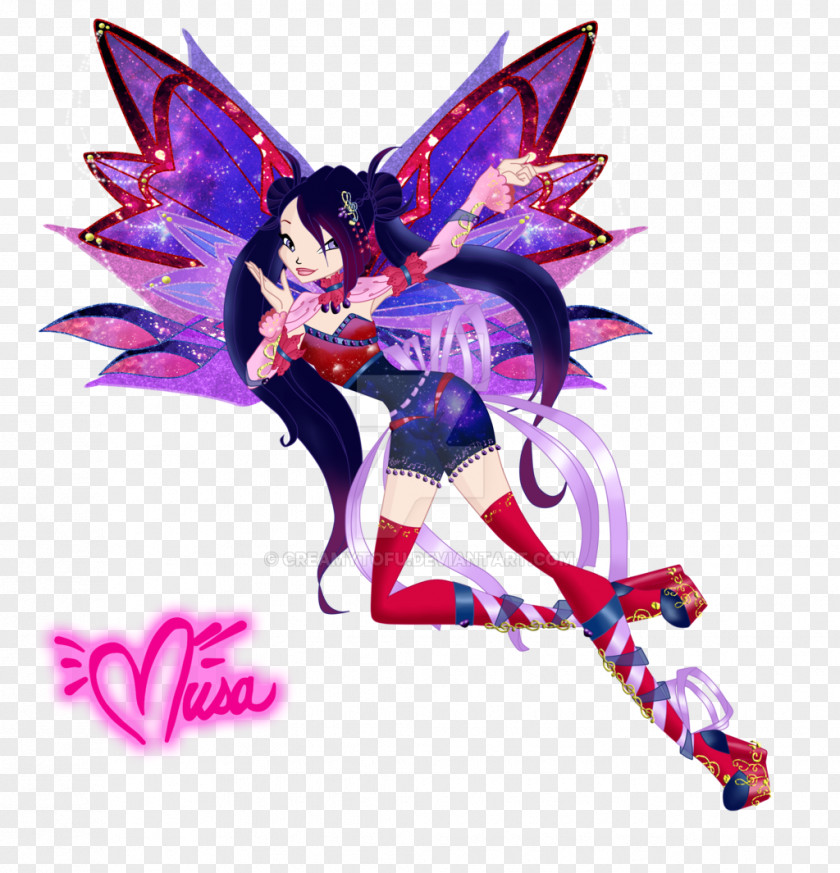 Fairy Musa Sirenix Fan Art DeviantArt PNG