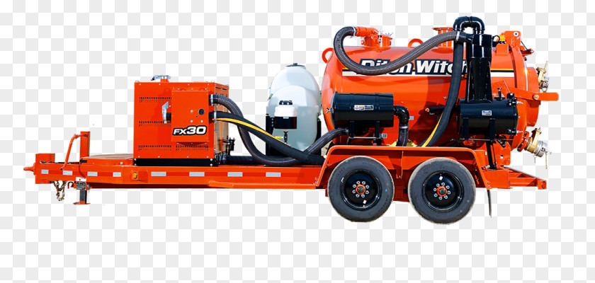 Kubota 30 Machine Ditch Witch Suction Excavator Trencher PNG