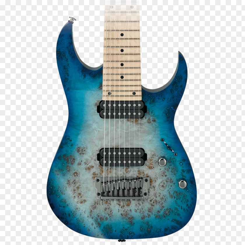 Electric Guitar Ibanez RG852MPB Eight-string PNG