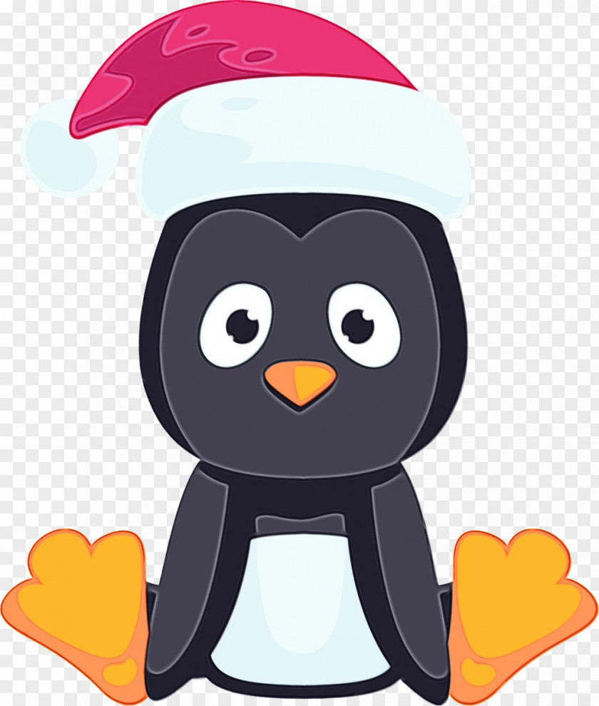 Fictional Character Beak Christmas Penguin Drawing PNG