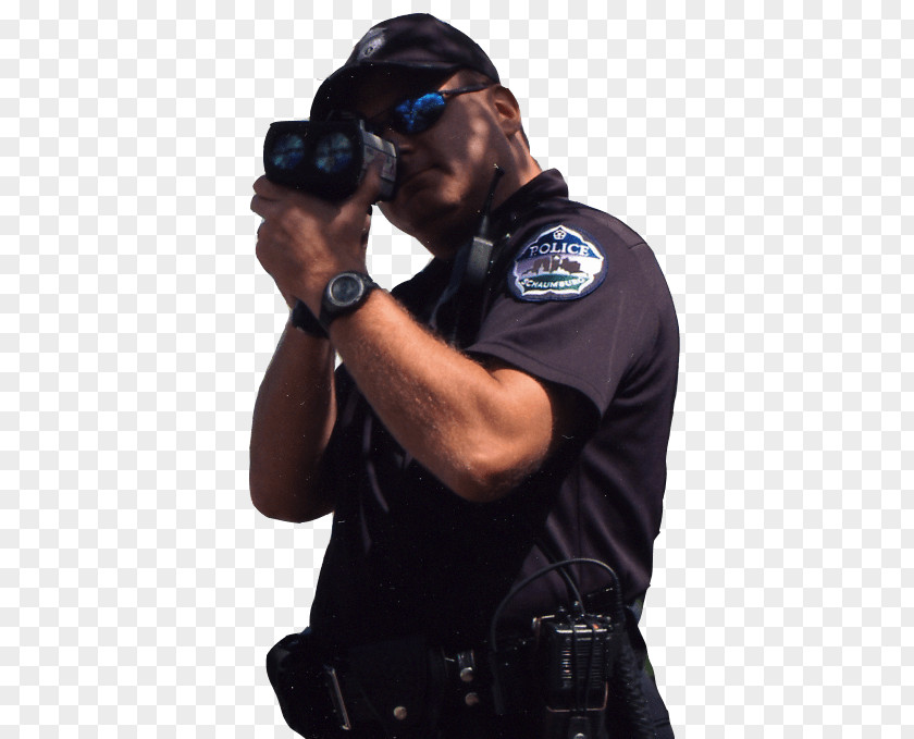 Police Gun Officer Radar Detector Speed Limit Enforcement PNG
