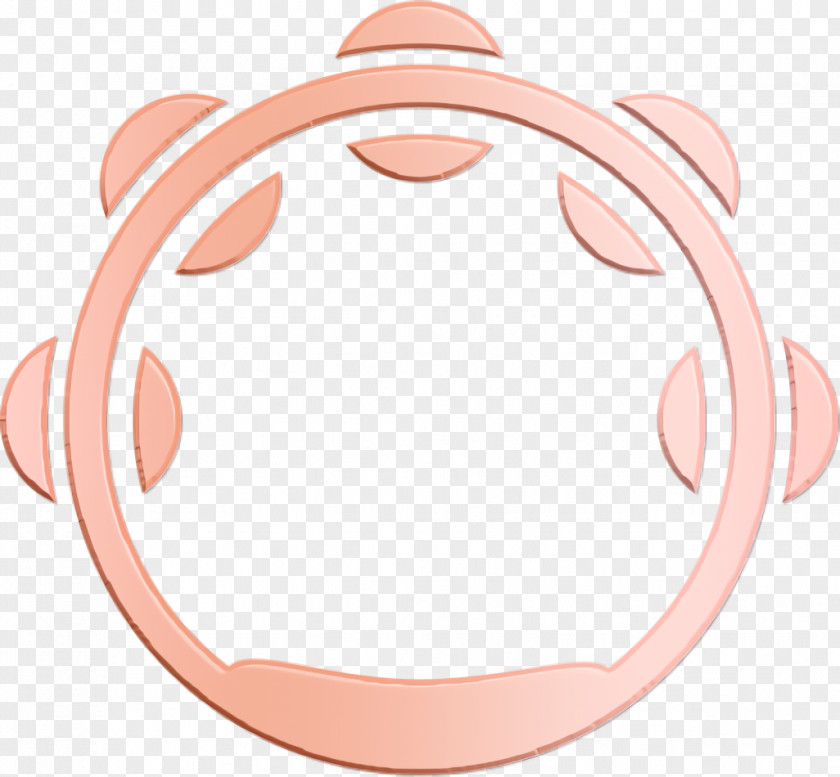 Tambourine Icon Music And Sound 1 PNG