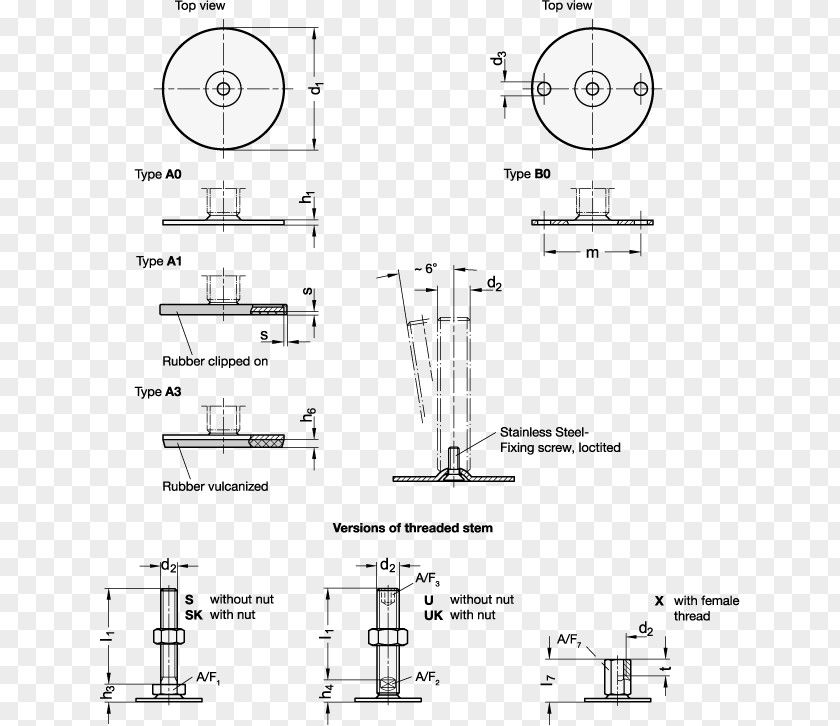 Iso 4032 Technical Drawing Dr. C. Hanser AG Edelstaal Sketch PNG