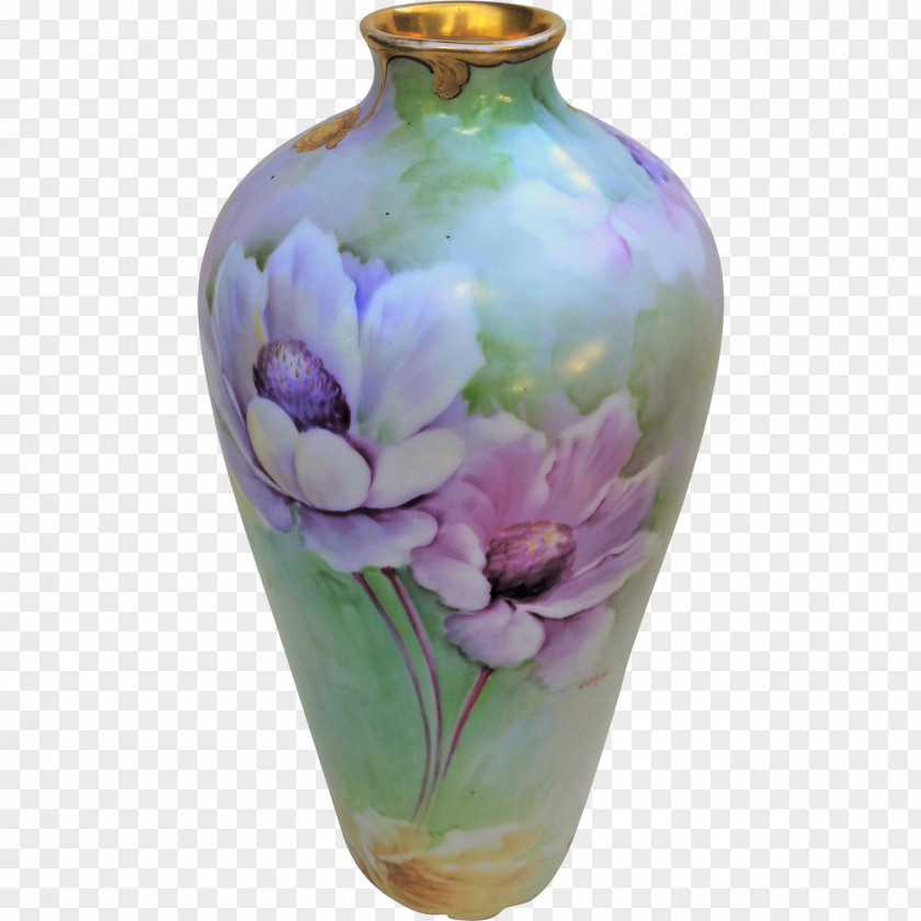 Vase Ceramic Urn Petal PNG