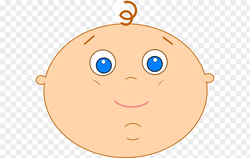 Baby Blue Eyes Infant Smiley Clip Art PNG