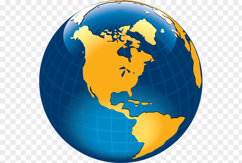 Blue Earth United States World Globe Business PNG