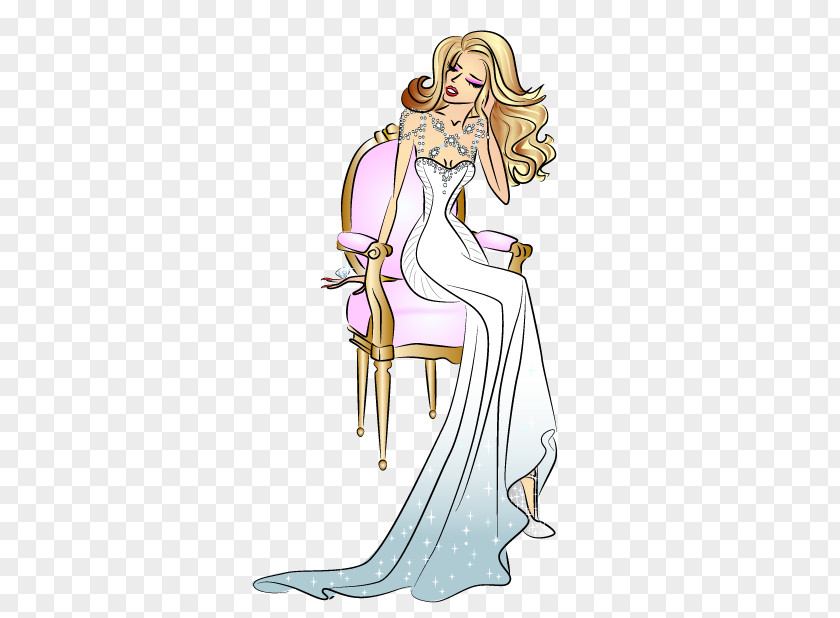 Cartoon Bridesmaids Beauty BRIDESMAIDS DRESSING ROOM PNG