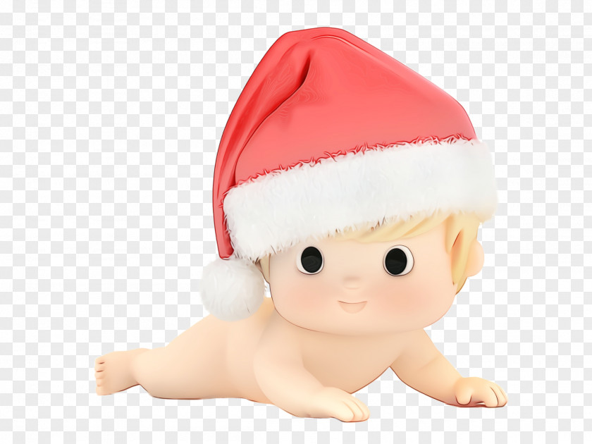 Child Stuffed Toy Santa Claus PNG