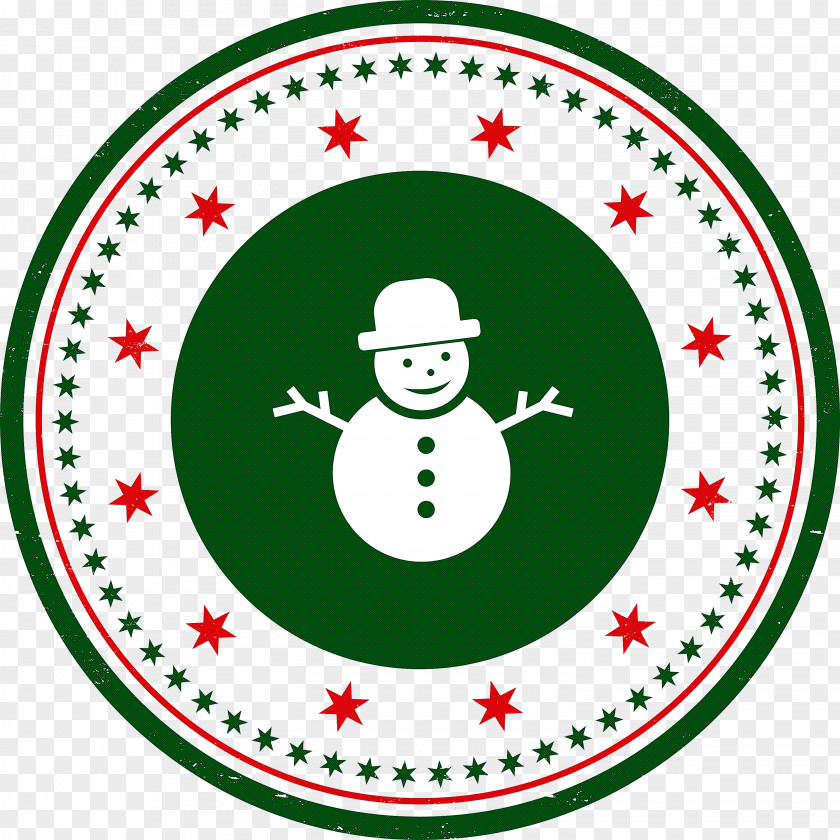 Christmas Stamp PNG