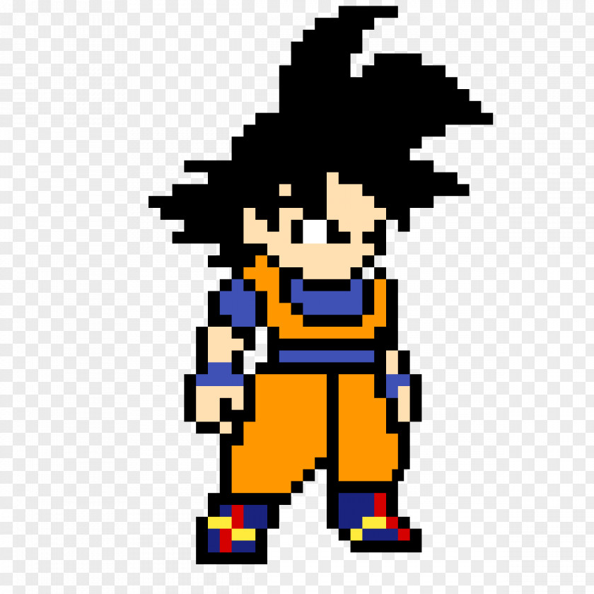 Goku Vegeta Frieza Dragon Ball Pixel Art PNG Image - PNGHERO