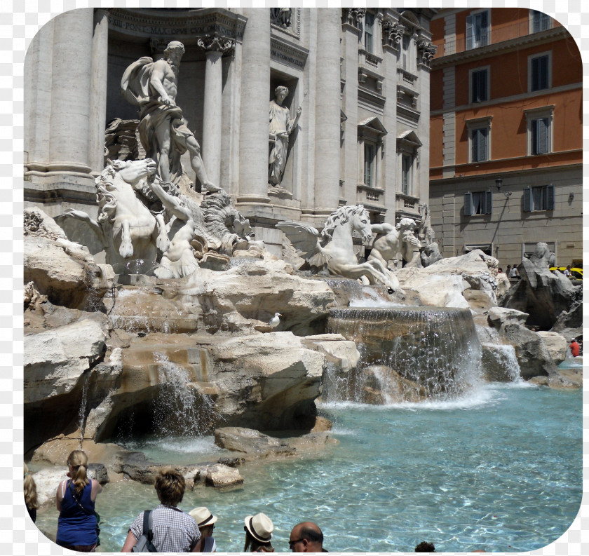 Trevi Fountain Water Resources Tourism PNG