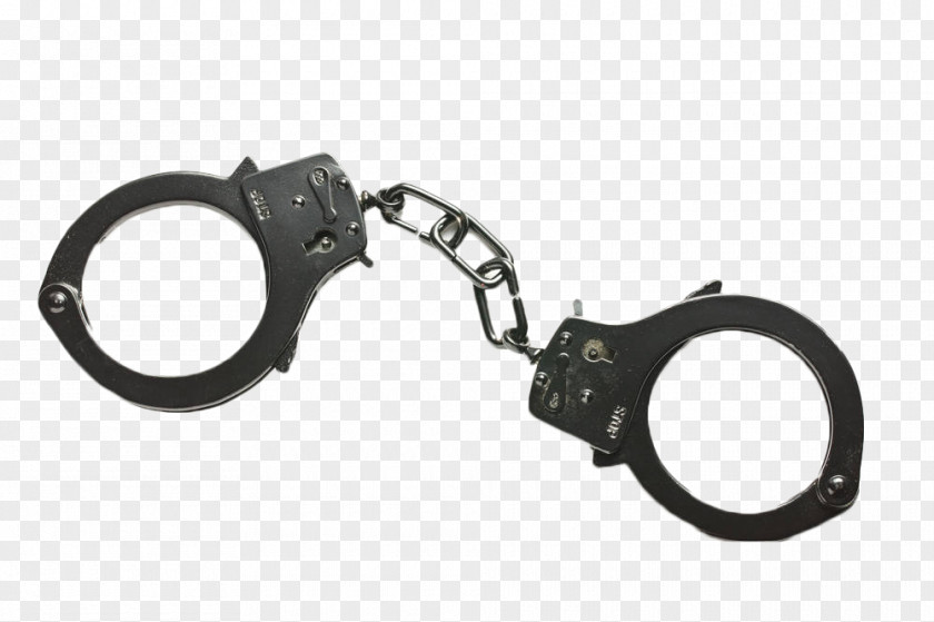 Black Hand Painted Handcuffs Police Officer Stock Photography Arrest PNG