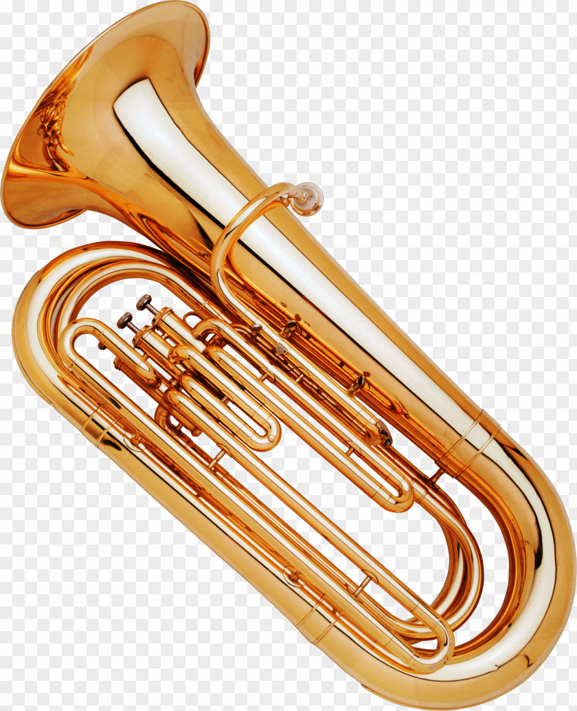 Brass Tuba Instruments Musical Trumpet French Horns PNG