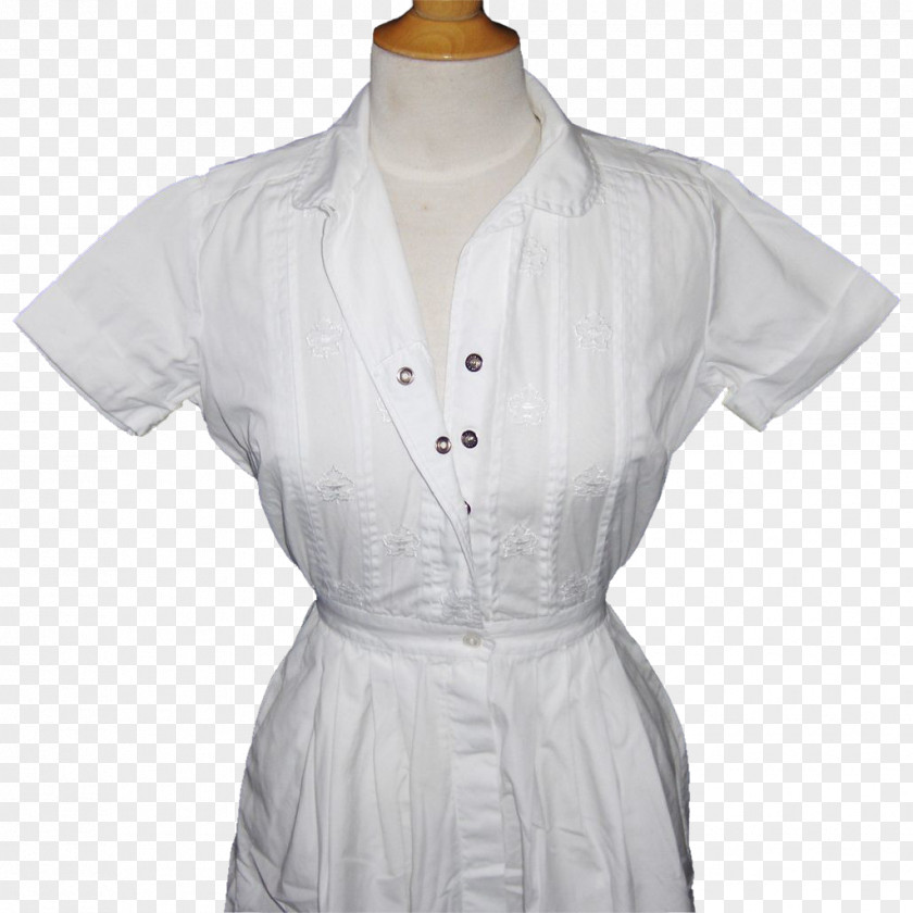 Dress Nurse Uniform Clothing Sleeve Blouse PNG
