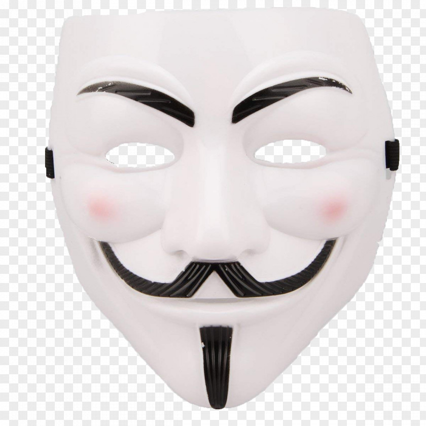 Mask Guy Fawkes V For Vendetta Costume PNG