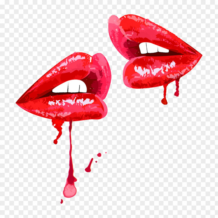Red Lips Lip Stock Photography Illustration PNG