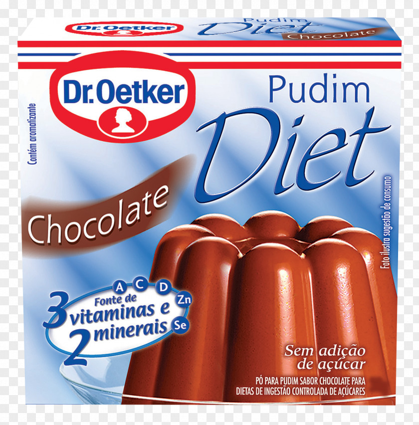 Sugar Chocolate Pudding Dr. Oetker Gelatin Dessert PNG