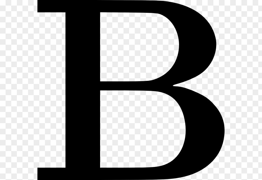 B Letter Alphabet Clip Art PNG