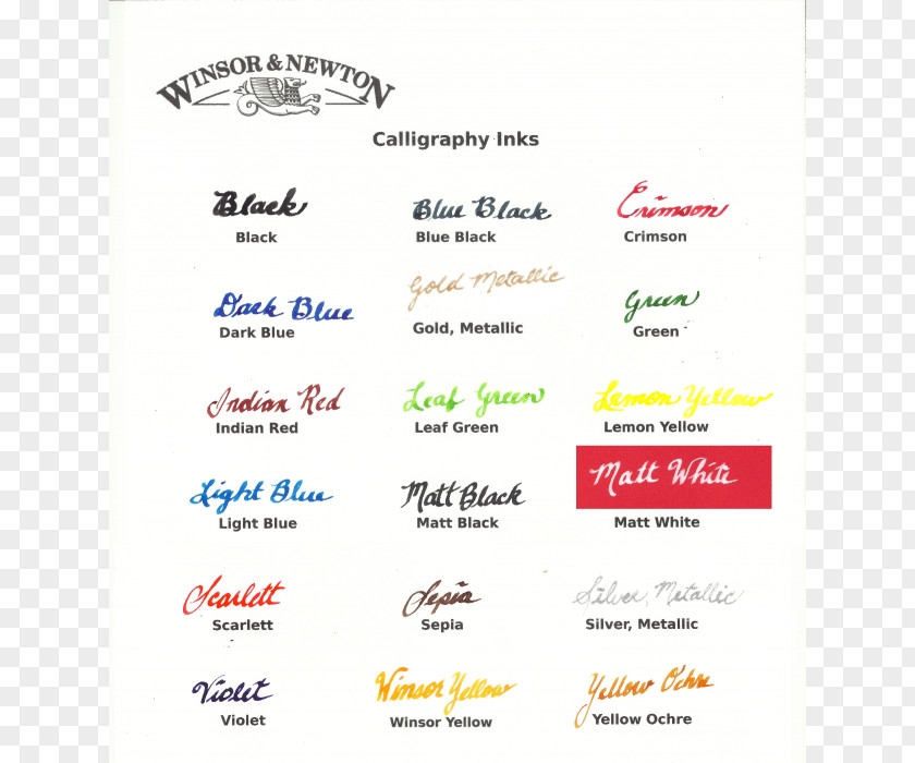 Pen Winsor & Newton Ink Calligraphy Watercolor Painting PNG