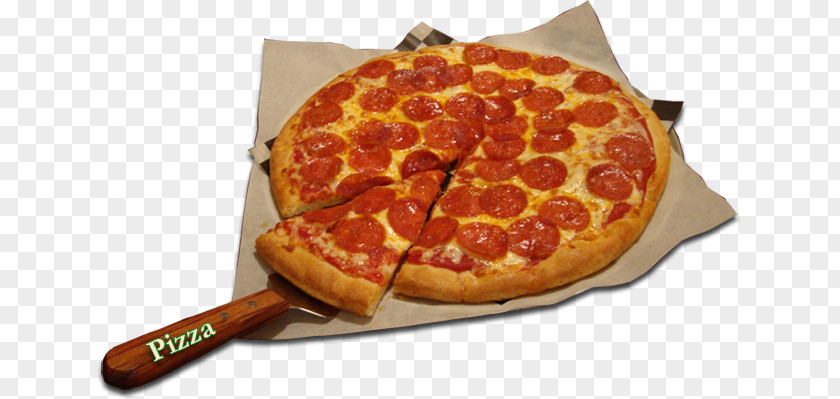 Pizza Sicilian Italian Cuisine Bacon Pepperoni PNG