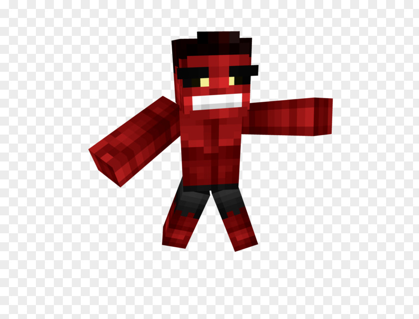 Red Skşin Minecraft Hulk Thunderbolt Ross YouTube PNG