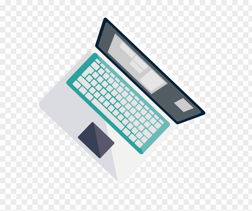 Vector Business Computer Material Laptop Clip Art PNG