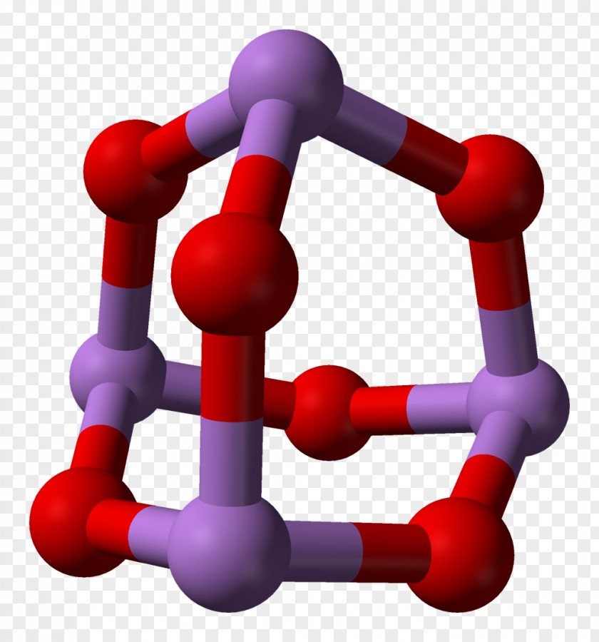 Arsenic Trioxide Antimony Molecule PNG