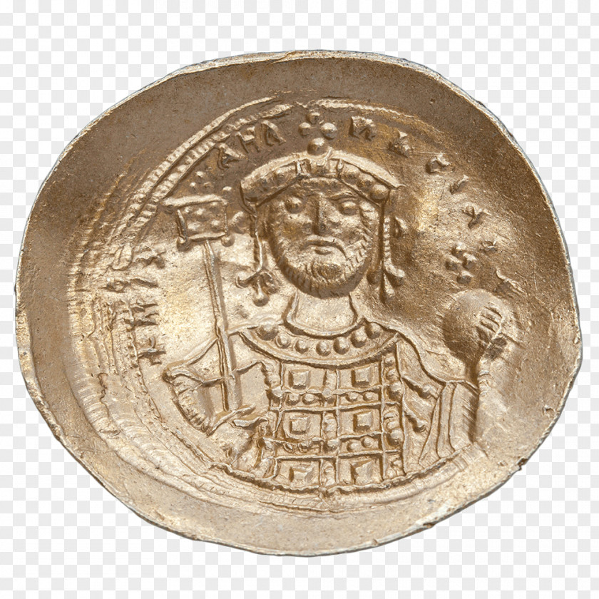 Byzantine Empire Coin Medal Ancient History Copper Bronze PNG
