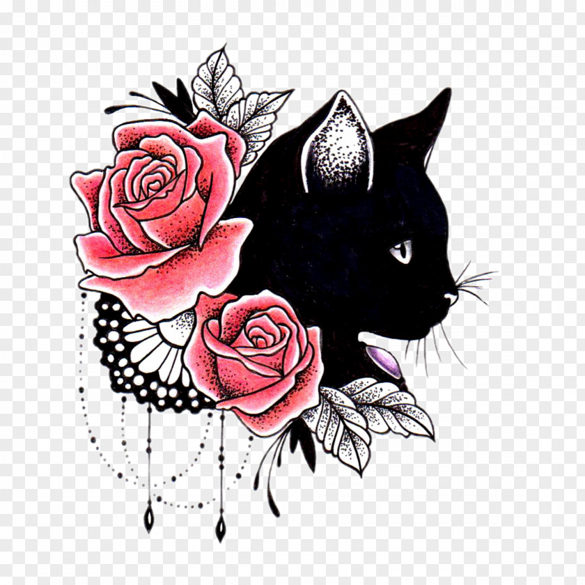 Cat Sleeve Tattoo Cover-up Image PNG