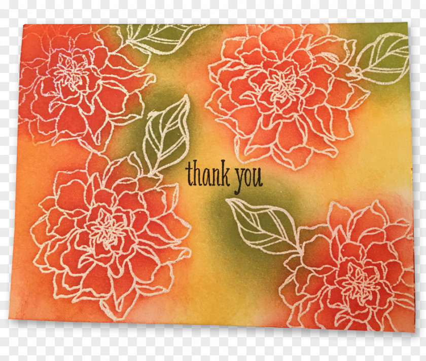 Design Paper Floral Pattern PNG