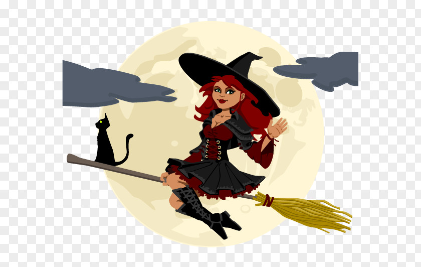 Halloween Witch Vector Elements Witchcraft Free Content Boszorkxe1ny Clip Art PNG