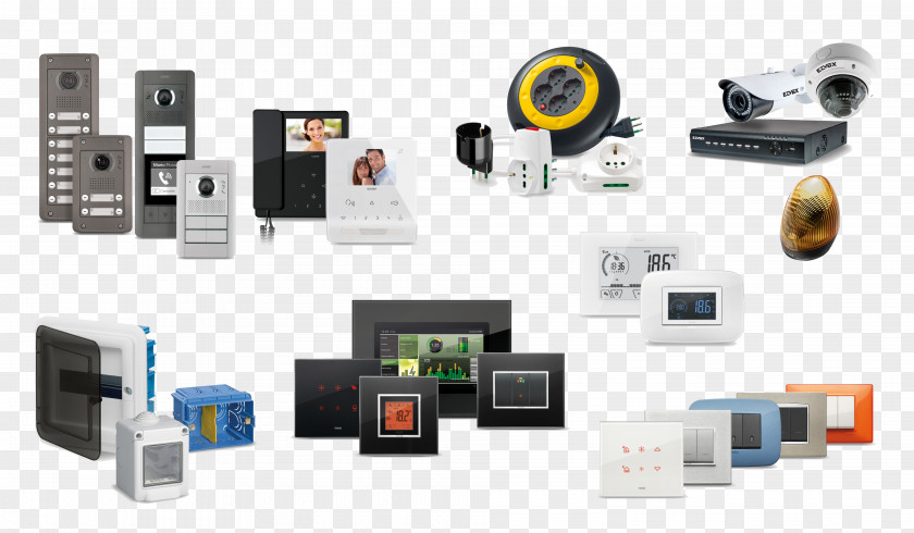 Home Automation Kits Closed-circuit Television Access Control Vimar Electronics PNG
