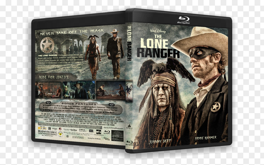 Lone Ranger Adventure Film Blu-ray Disc DVD Middle East PNG