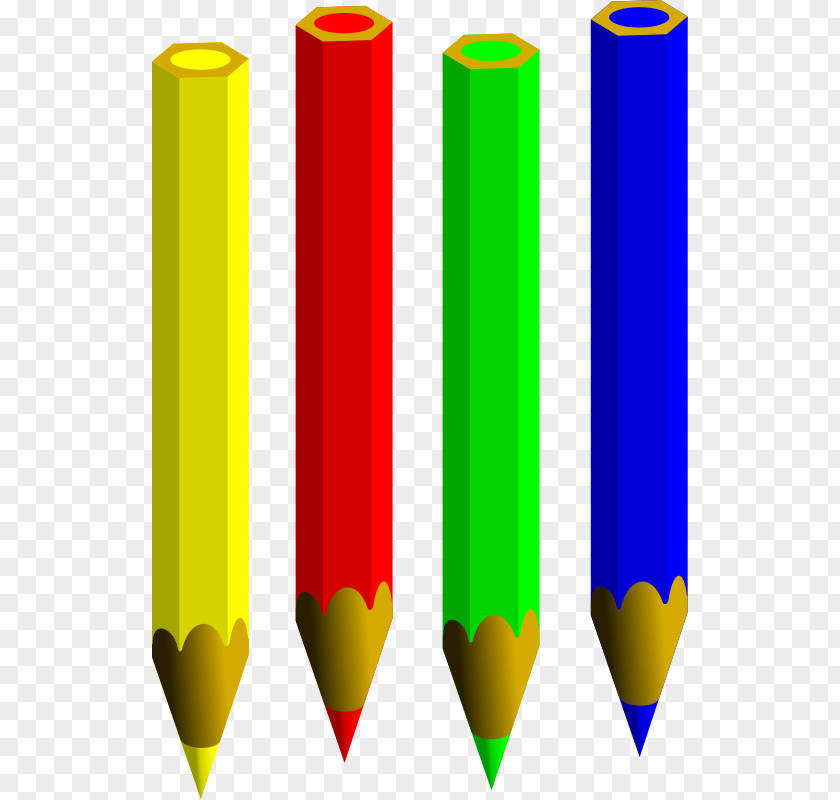 Pictures Of Pencils Paper Colored Pencil Clip Art PNG