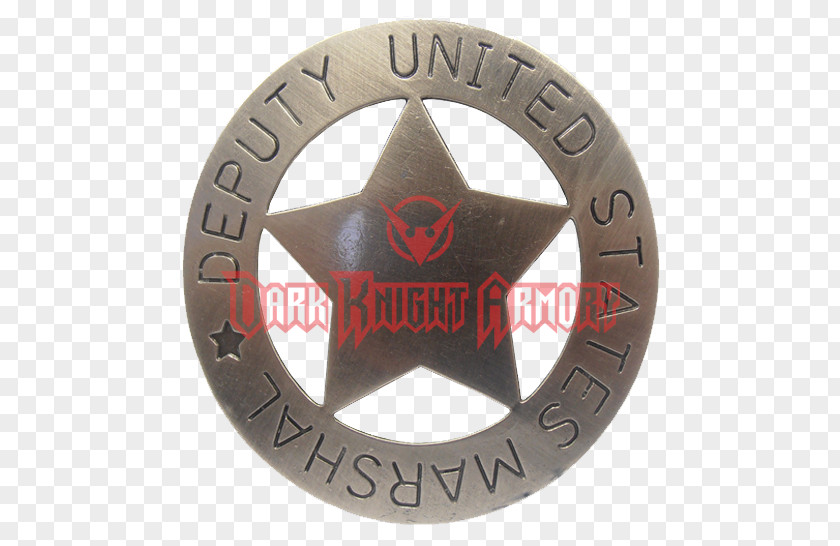 Star Badge Deputy United States Marshall Marshals Service Sheriff PNG