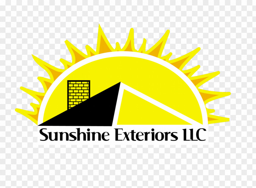 Sunshine Exteriors Logo Graphic Design PNG