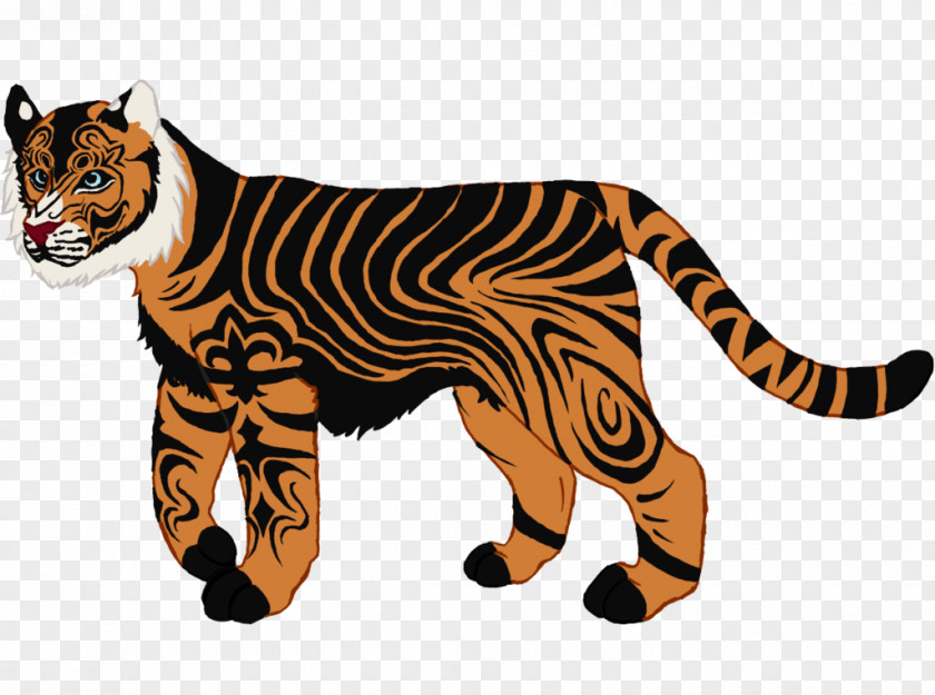 Tiger Ocelot Whiskers Big Cat PNG